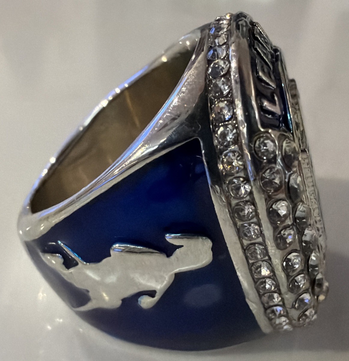 Girls’ Females In Flag Football League Championship Ring Size 10.5 US V UK