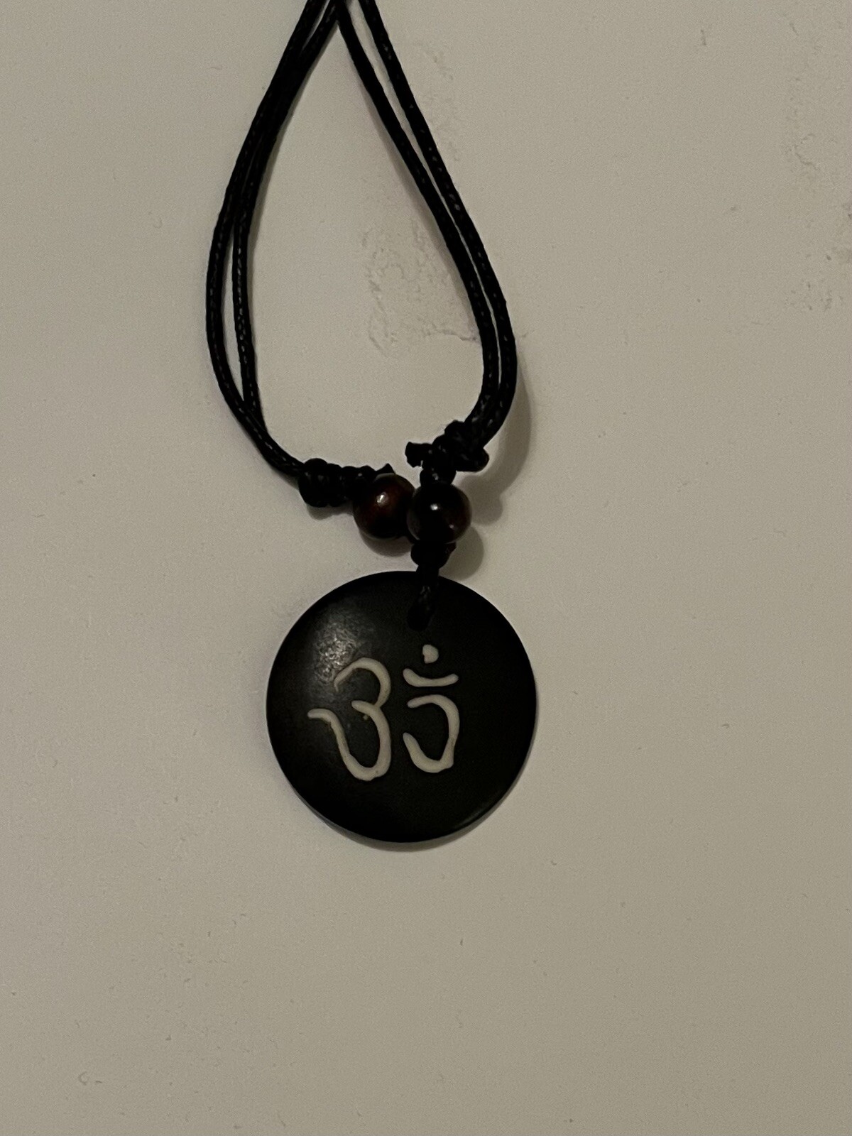 Necklace Mix, Bone And Wood (dyed), Black And Brown, Single-sided Shape
