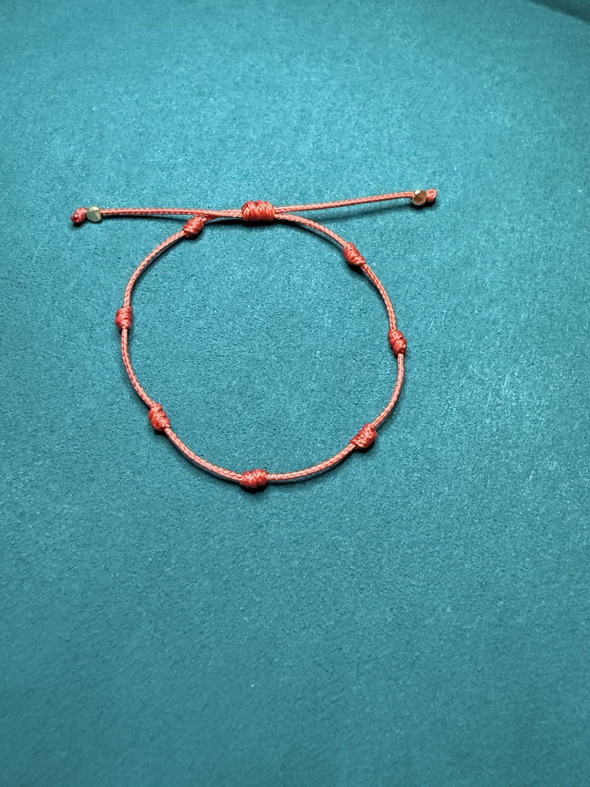 Lucky 7 Knot Red String Bracelet Amulet Kabbalah Good Luck Protection