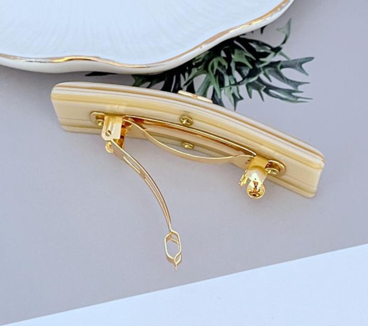 New Tory Hair clip hairpin with Jewelry Pouch