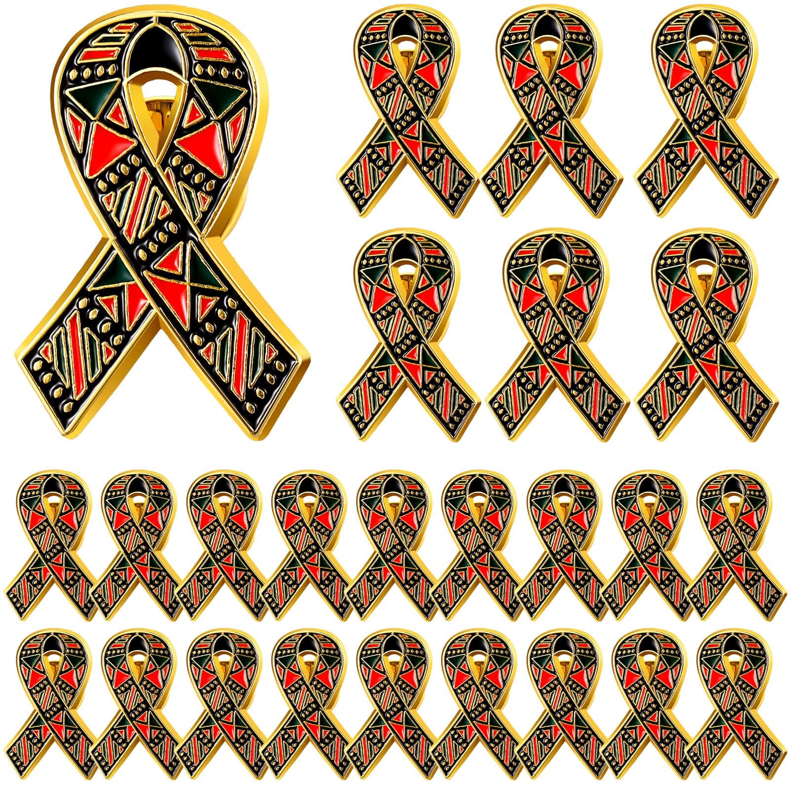 Black Heritage Awareness Lapel Pins Juneteenth Brooch Pins African American
