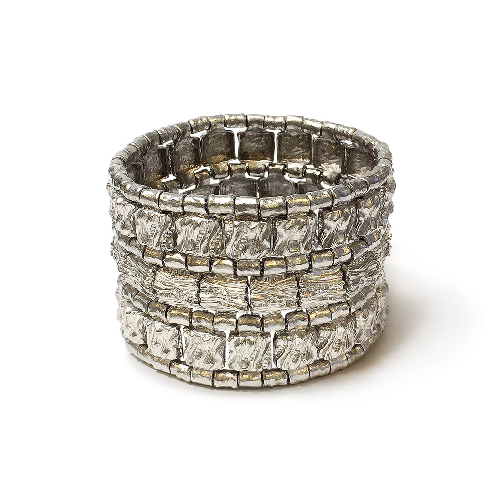 Giora’ Augusta Bracelet Rhodium Finish