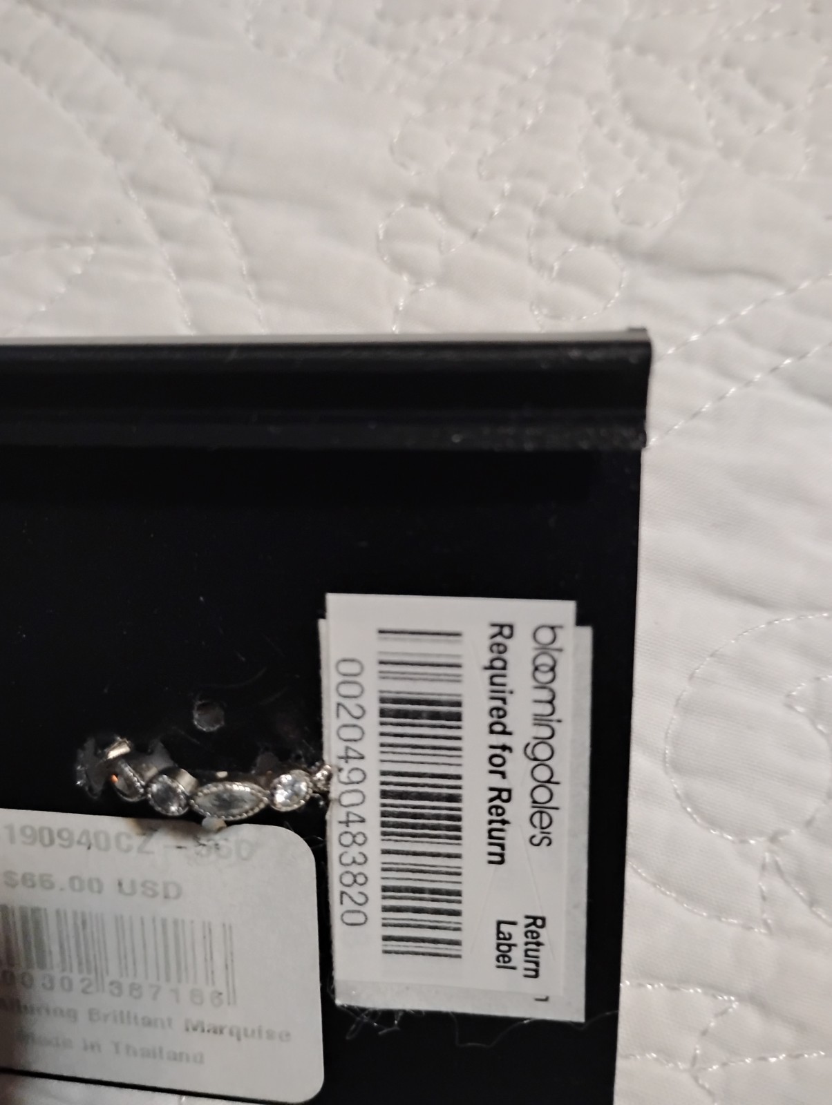 Retired Pandora Alluring Brilliant Marquise Band Ring, Size 7