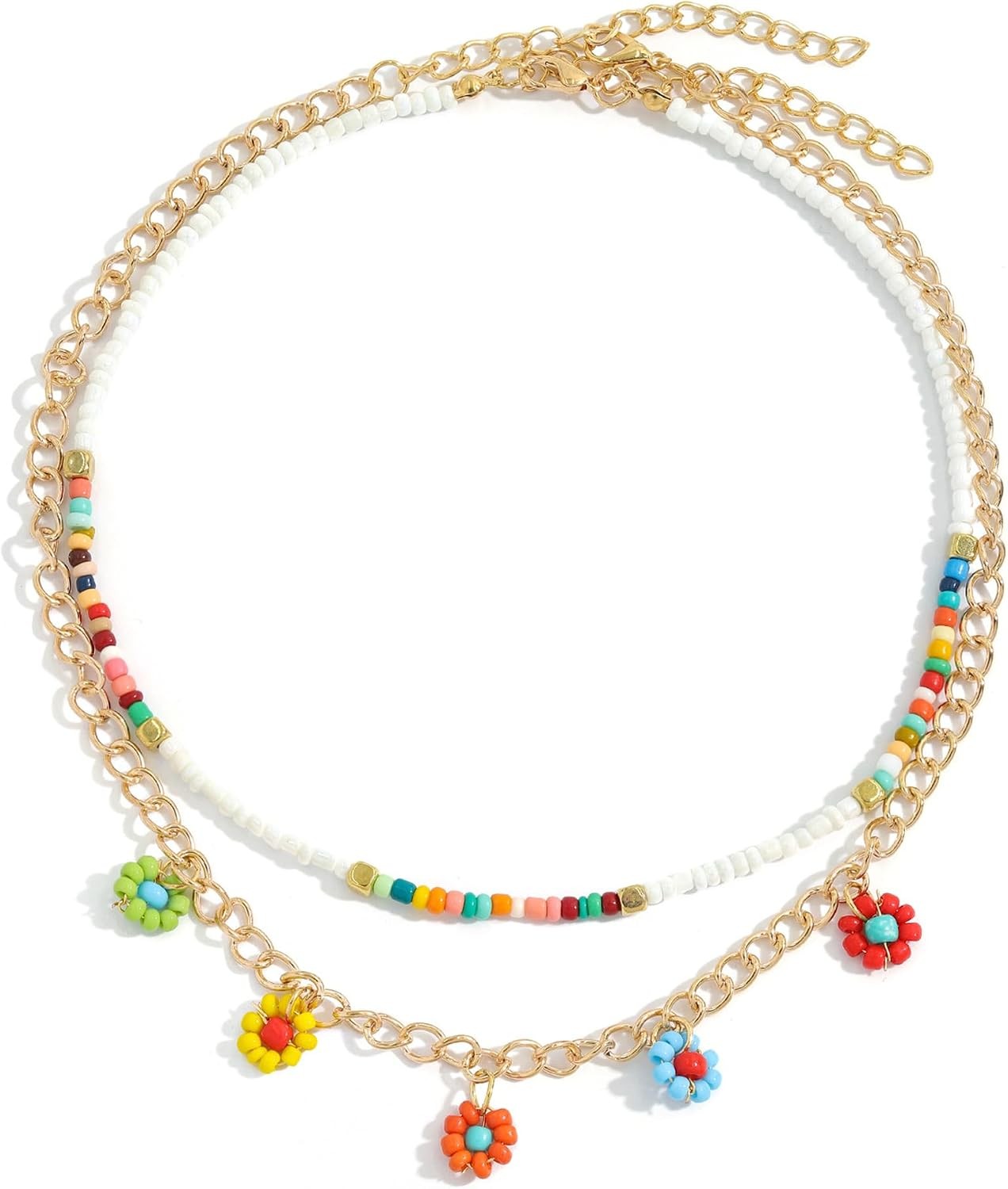 Roe Dolph Boho Beaded Surfer Choker Summer Necklace Pendant Stylish Beach Gift