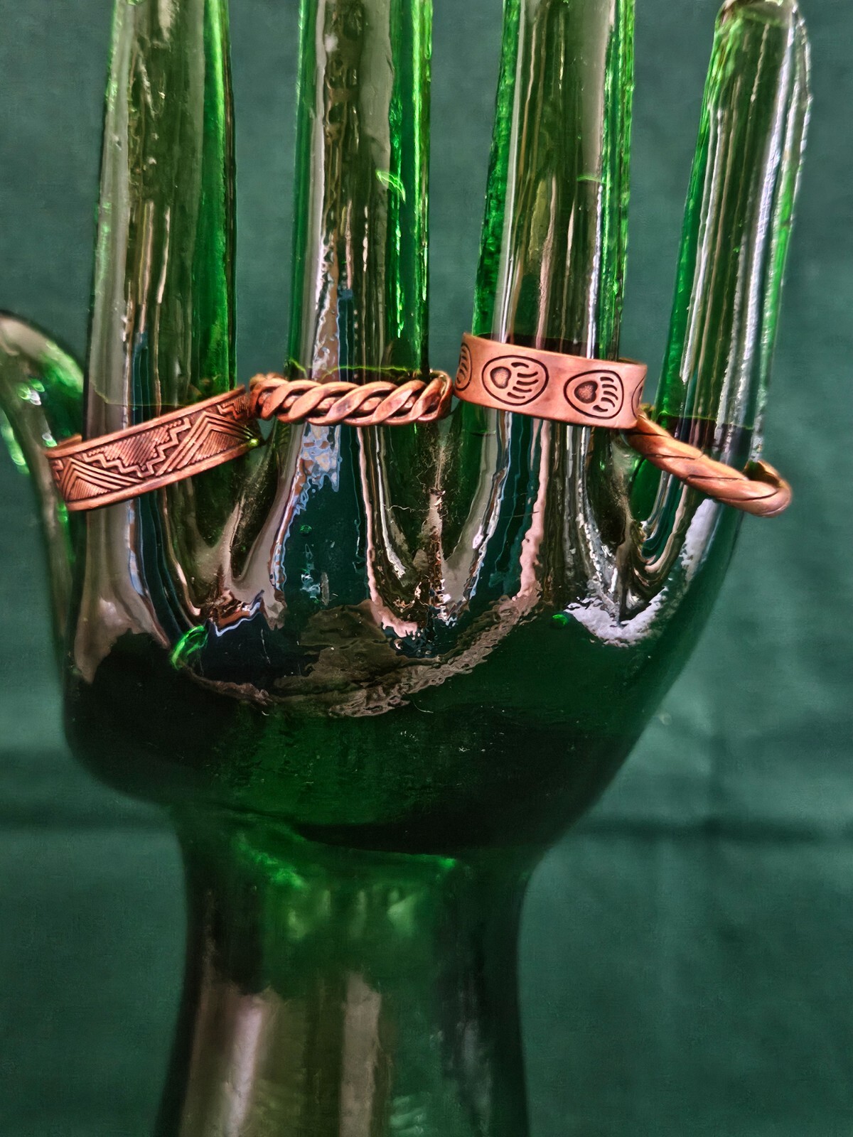 Hand Crafted Copper Ring~ Copper Wrapped Copper ~Healing Effects of Copper