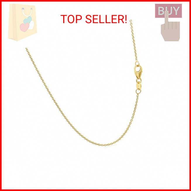 14k Gold Over 925 Sterling Silver Chain Necklace for Women , Prgislew Layering N