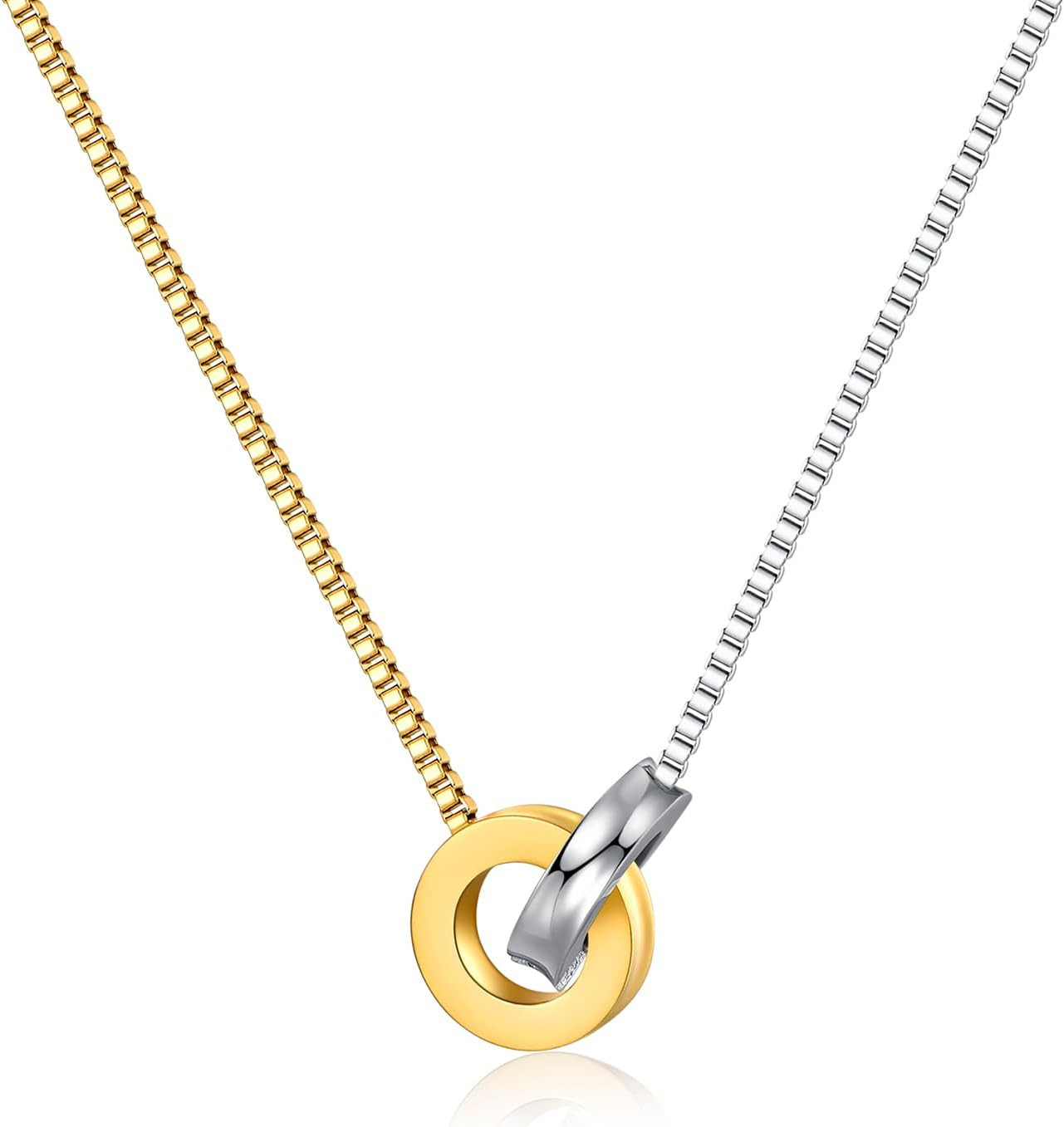 Sunburst Heart / 2-Tone Interlocking/Cz Evil Eye/Single Pearl/Love Heart Pendant