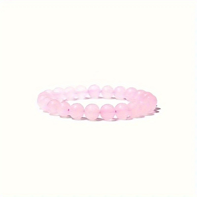 12Pcs Semi-precious Gemstone Beaded Stretch Bracelet Bohemian Style Jewelry Gift