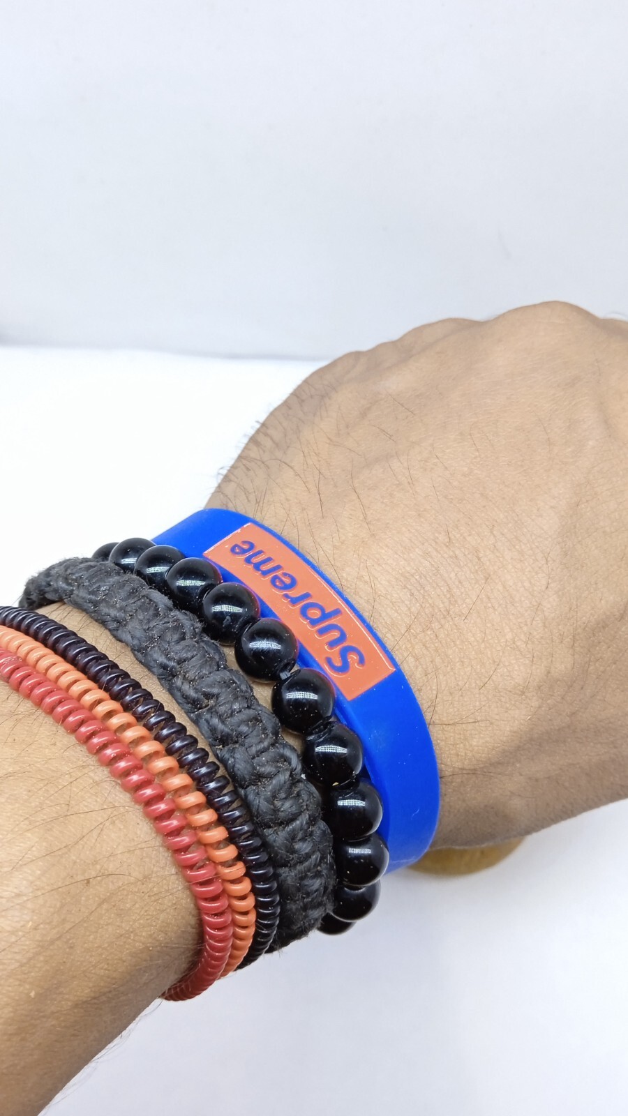 Wristband Silicone Bracelet Baller Bands Men Women Sports Fashion Blue Gift