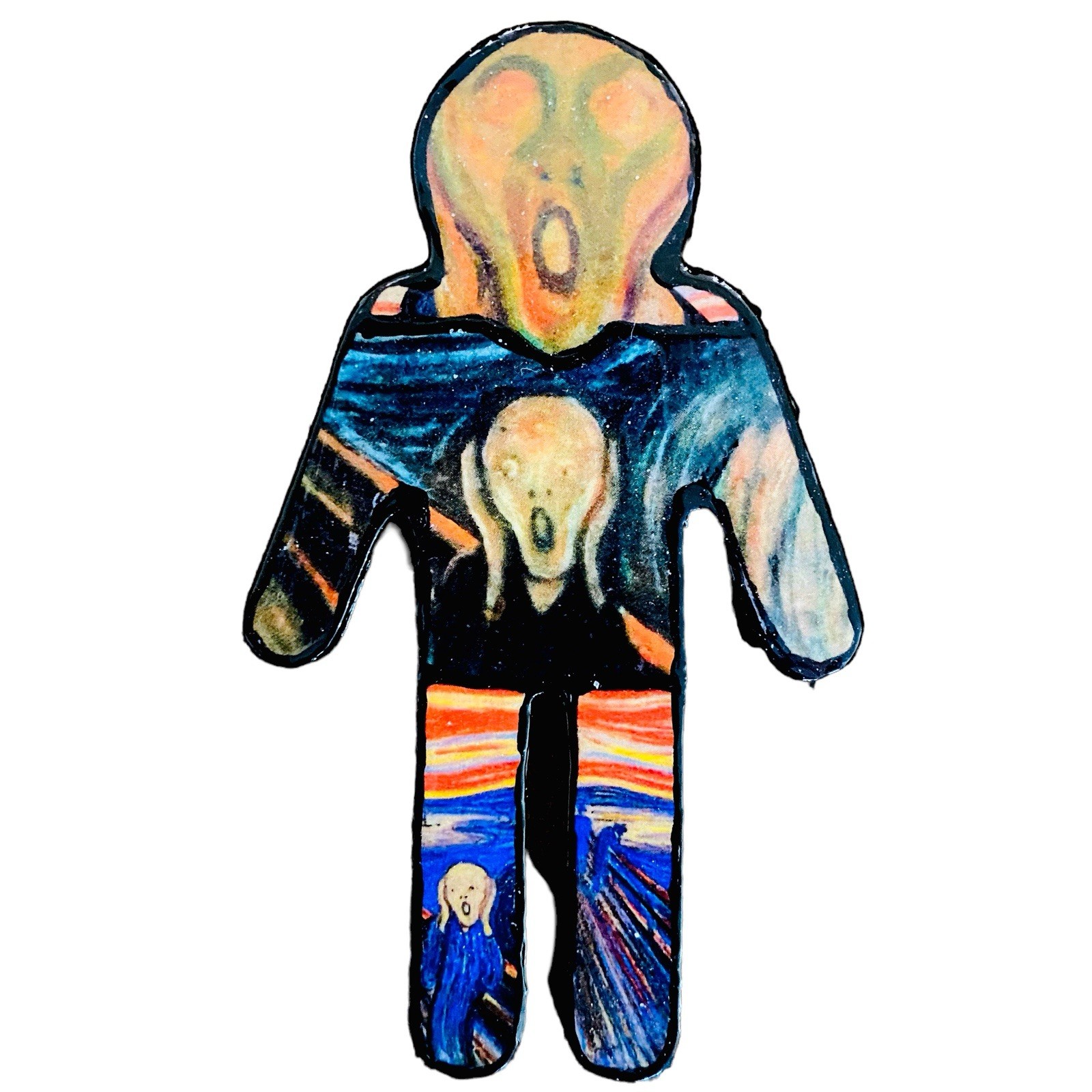 The Scream by Munch Art Lover People Pin
