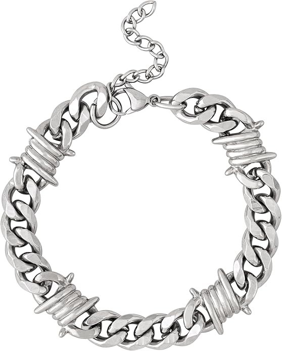 Barbed Wire Bracelet, Emo Punk Grunge Bracelet, Goth Jewelry, Christmas Jewel