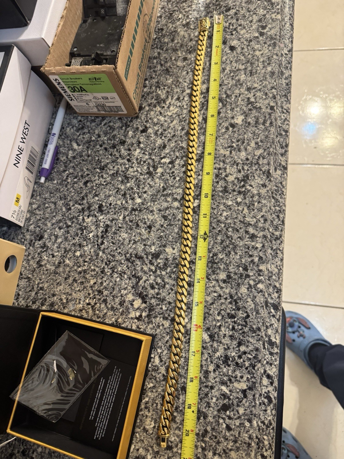 Cadena De Plata, Bañada En Oro, Garantizada, 10 De 10 GLD