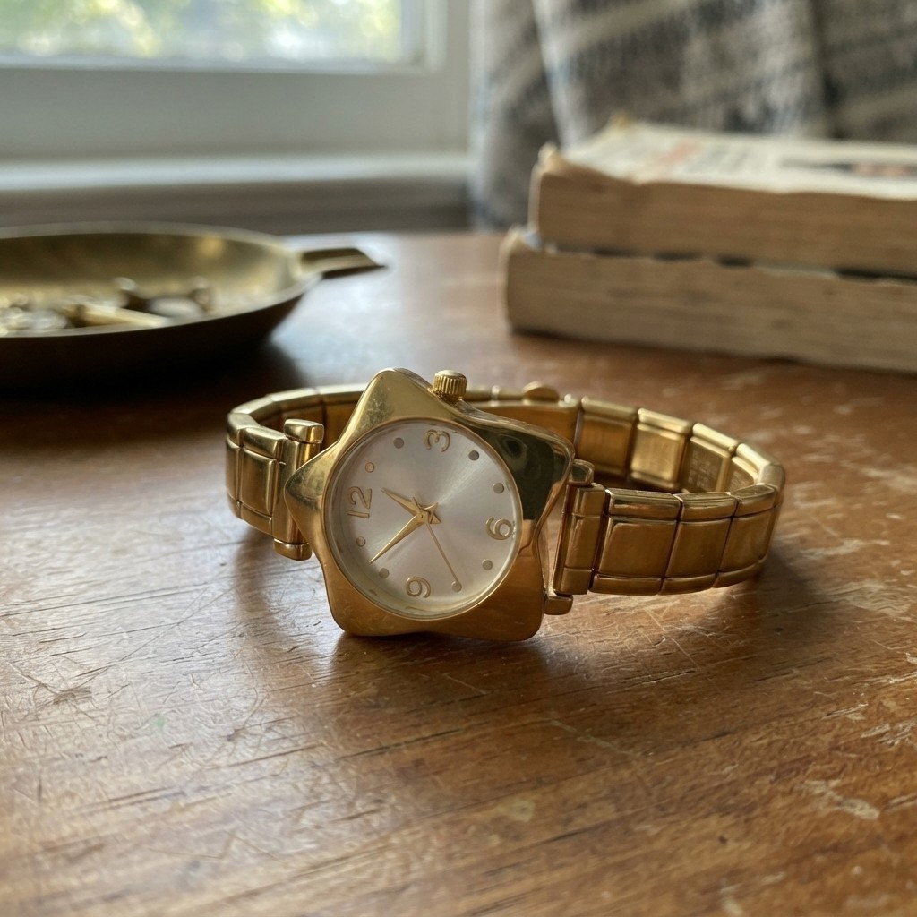 Stylish Star-Themed Italian Charm Watch – Effortless Assembly & Personalization