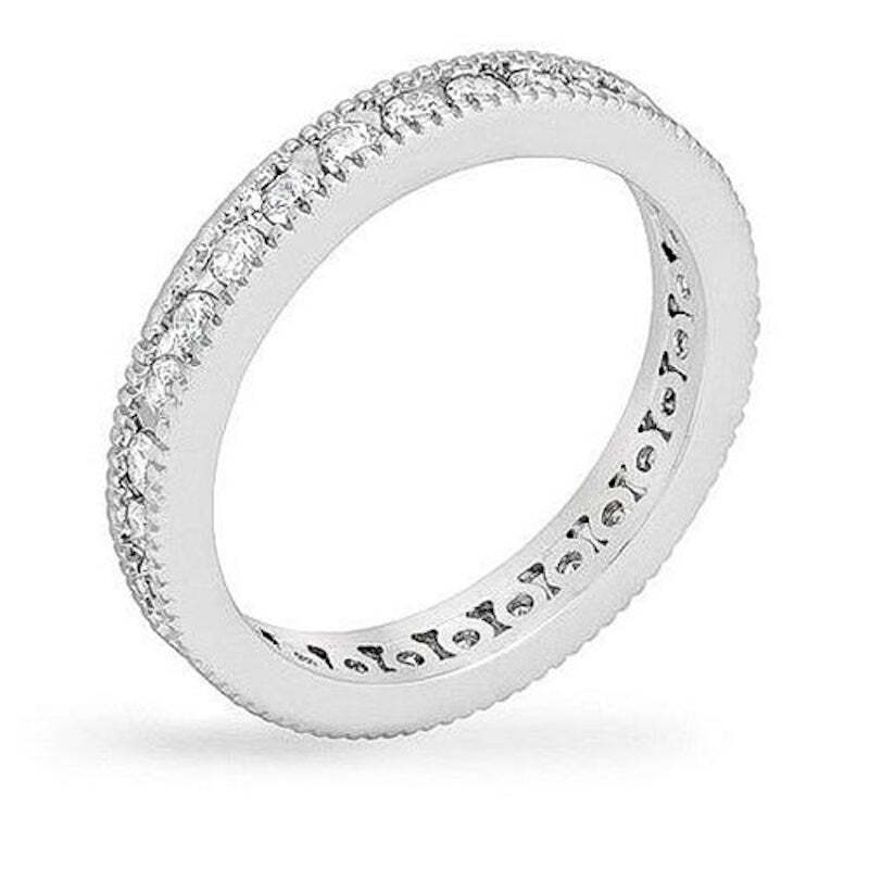 Classic Milgrain Eternity Band