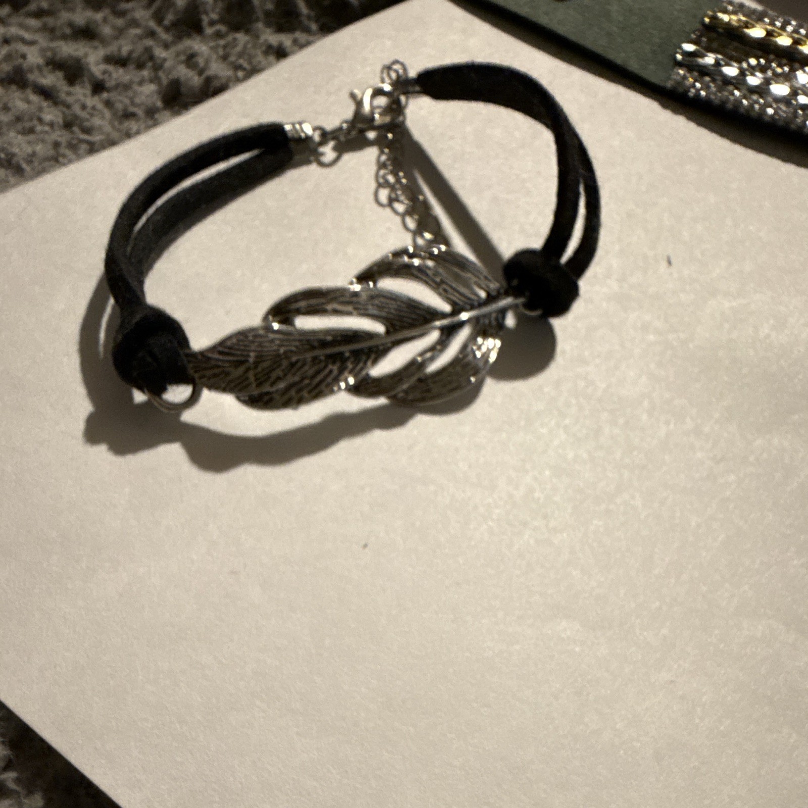 Paparazzi Bracelet Lot Bangle Cuff Chain Beaded Leather Snap Adjustable Signed