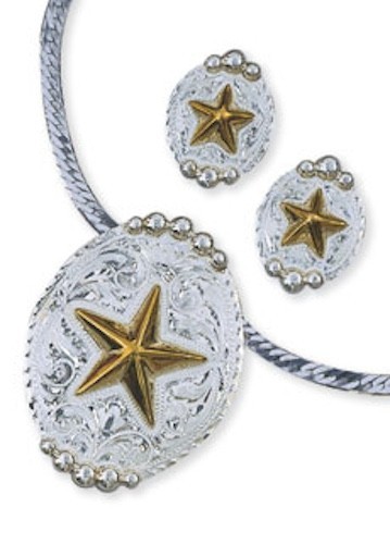 Hobby Horse Star Struck Jewelry set, Necklace & Earrings, Brand New!