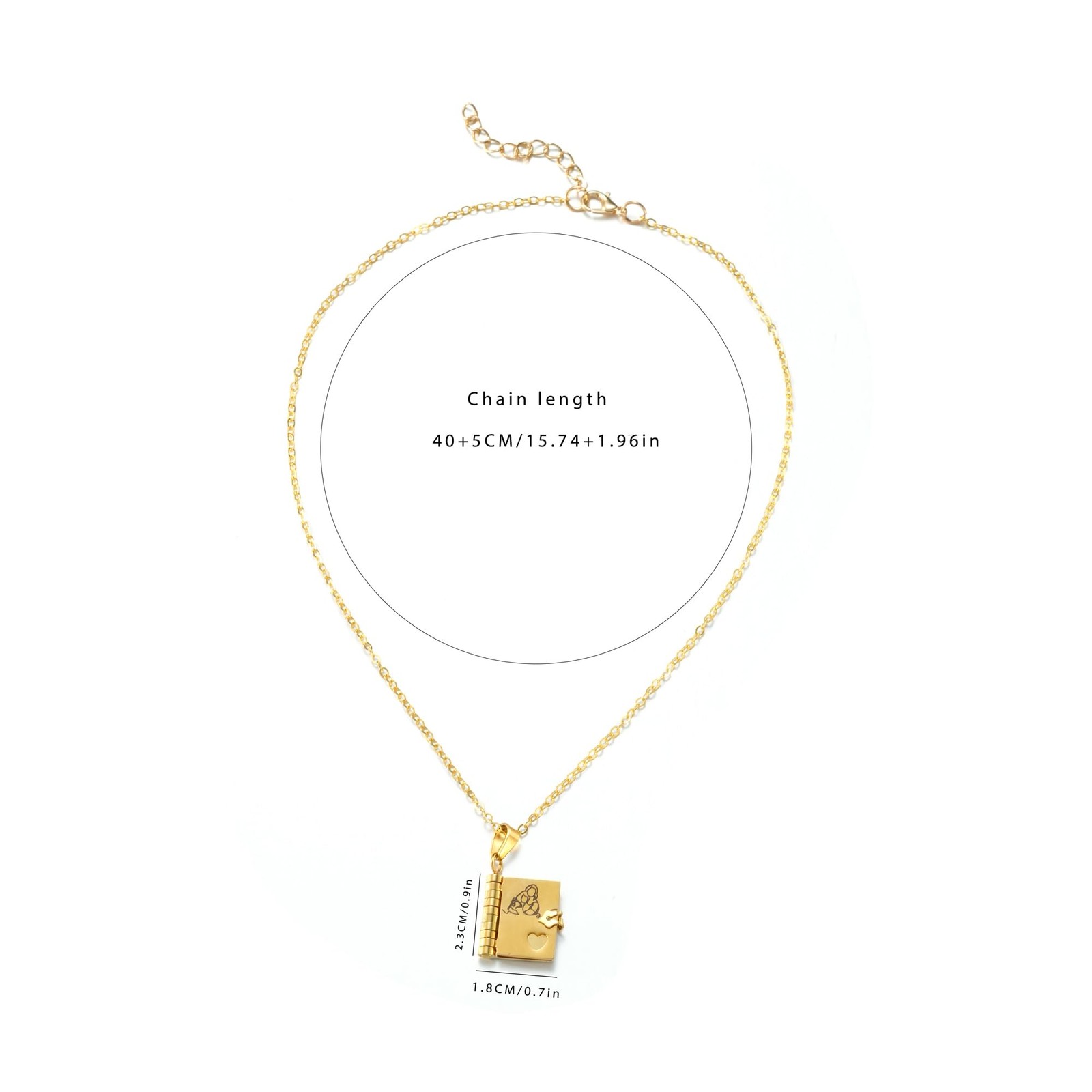 The Most Beautiful Chapter Book Necklace Gift, Grand Daughter Gifts from Grandma