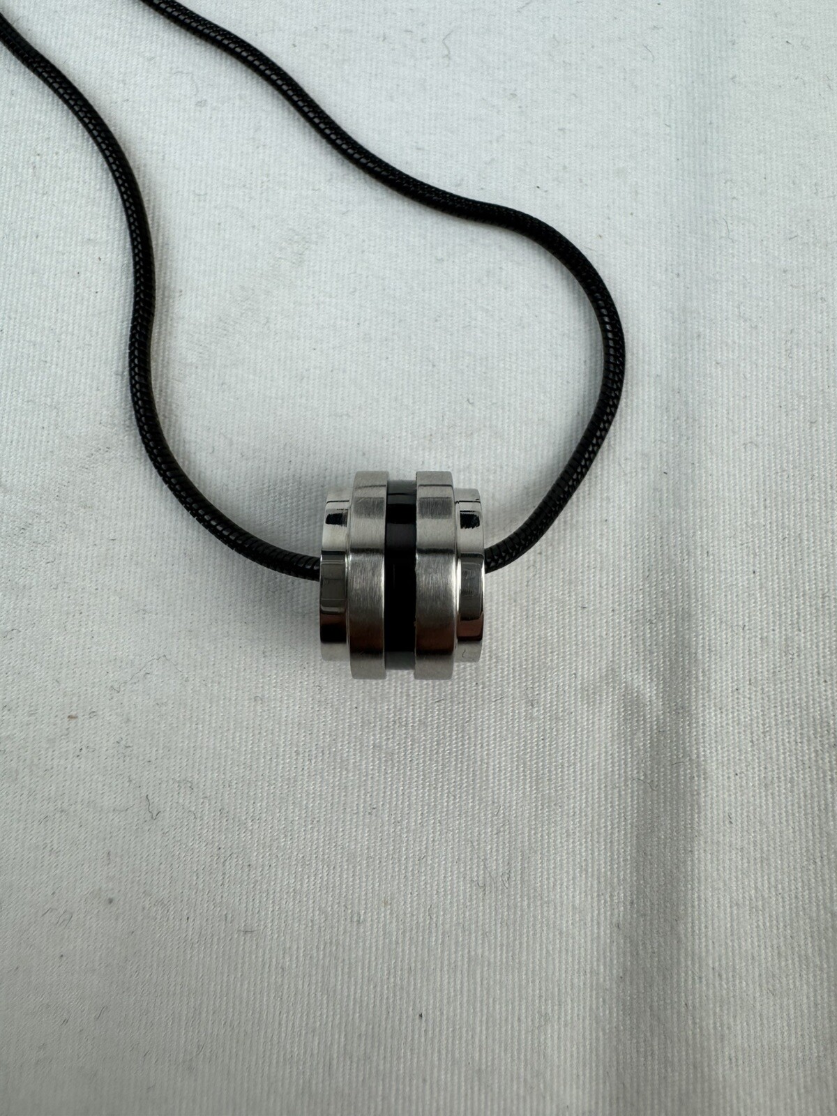 B. Tiff Circular Pendant w/ 26” Chain