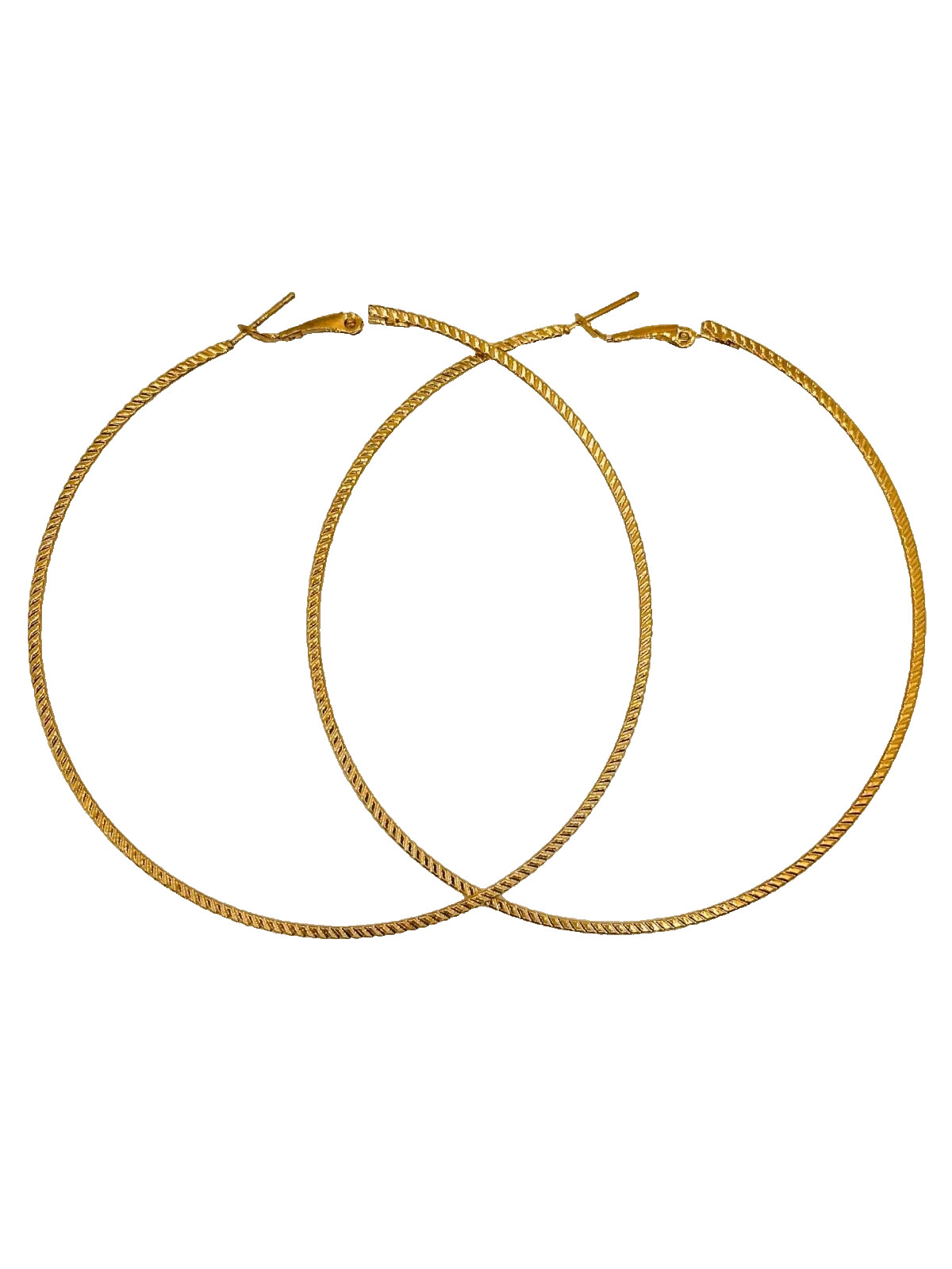 2 pairs 14K Gold Plated earrings Hypo Allergenic Lead and Nickel Compliant
