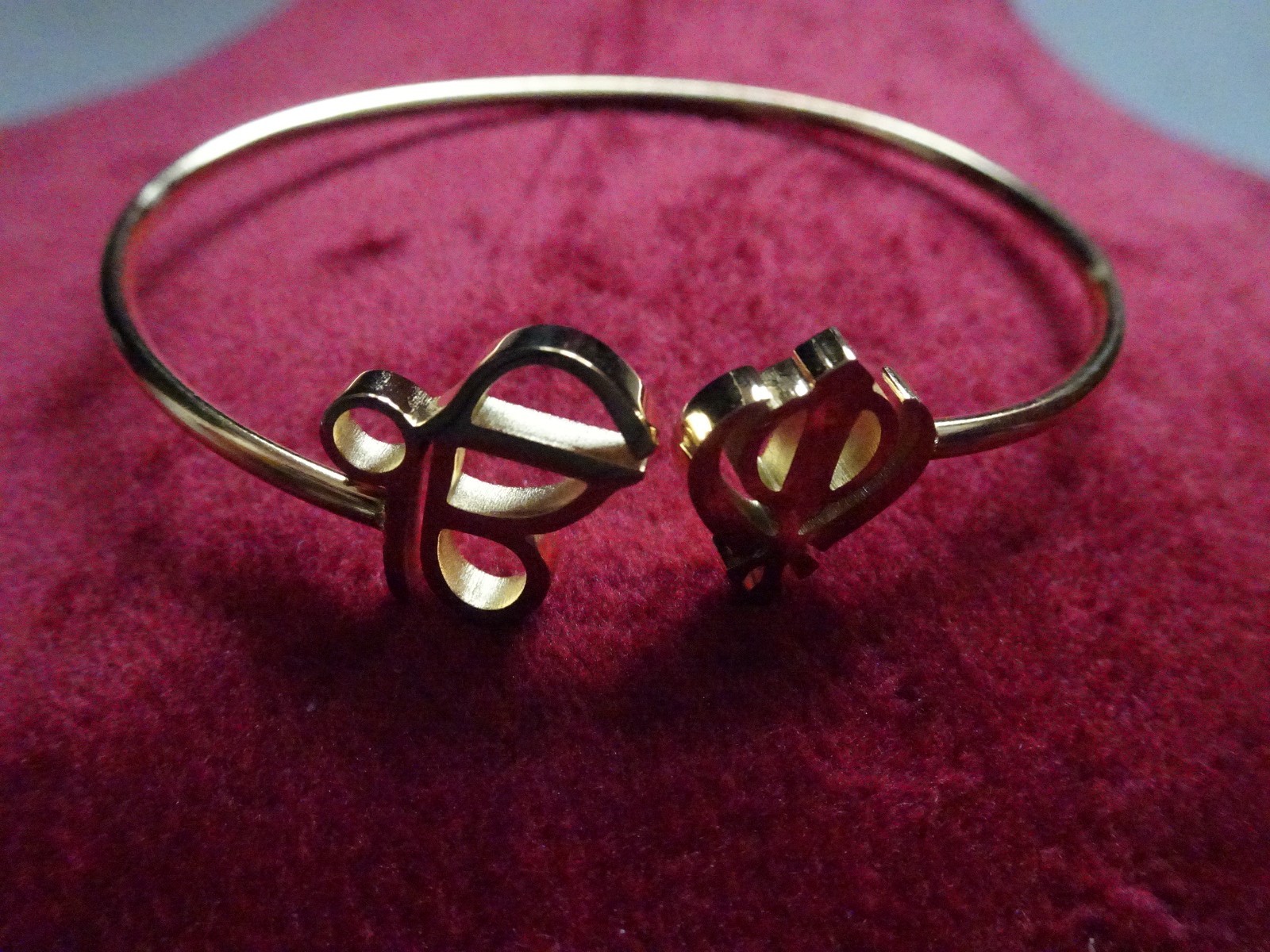 Ek Onkar & Khanda Bracelet Gold Plated adjustable Punjabi Gurmukhi Sikh Khalsa..