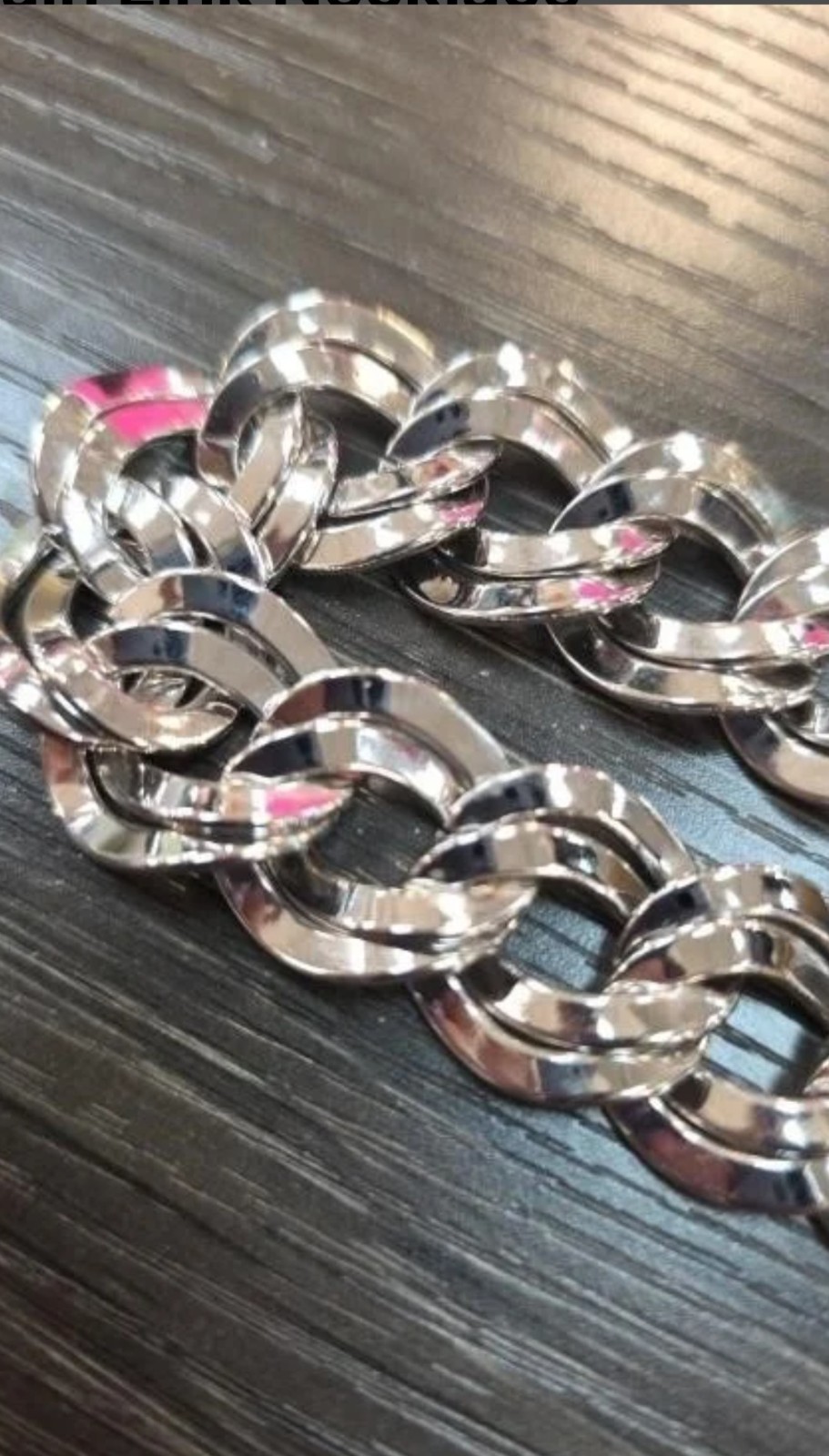 Monet Silver-Tone Chain Link Necklace