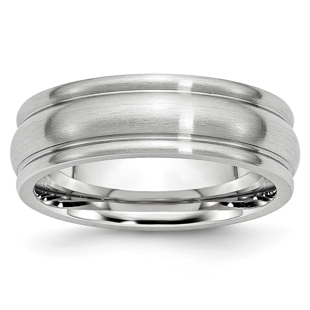 Chisel Cobalt Satin 7mm Rounded Edge Band CC41