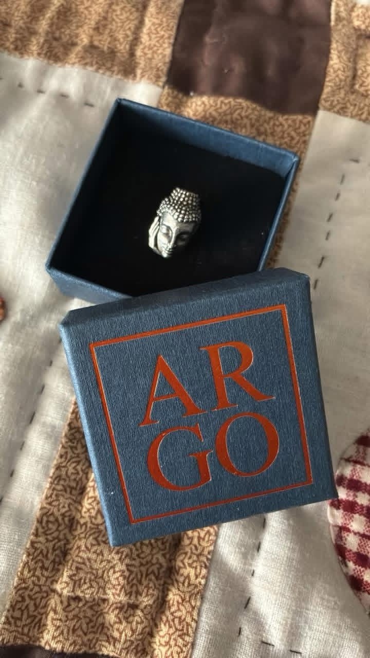 Argo Studios silver Buddha Bead Charm