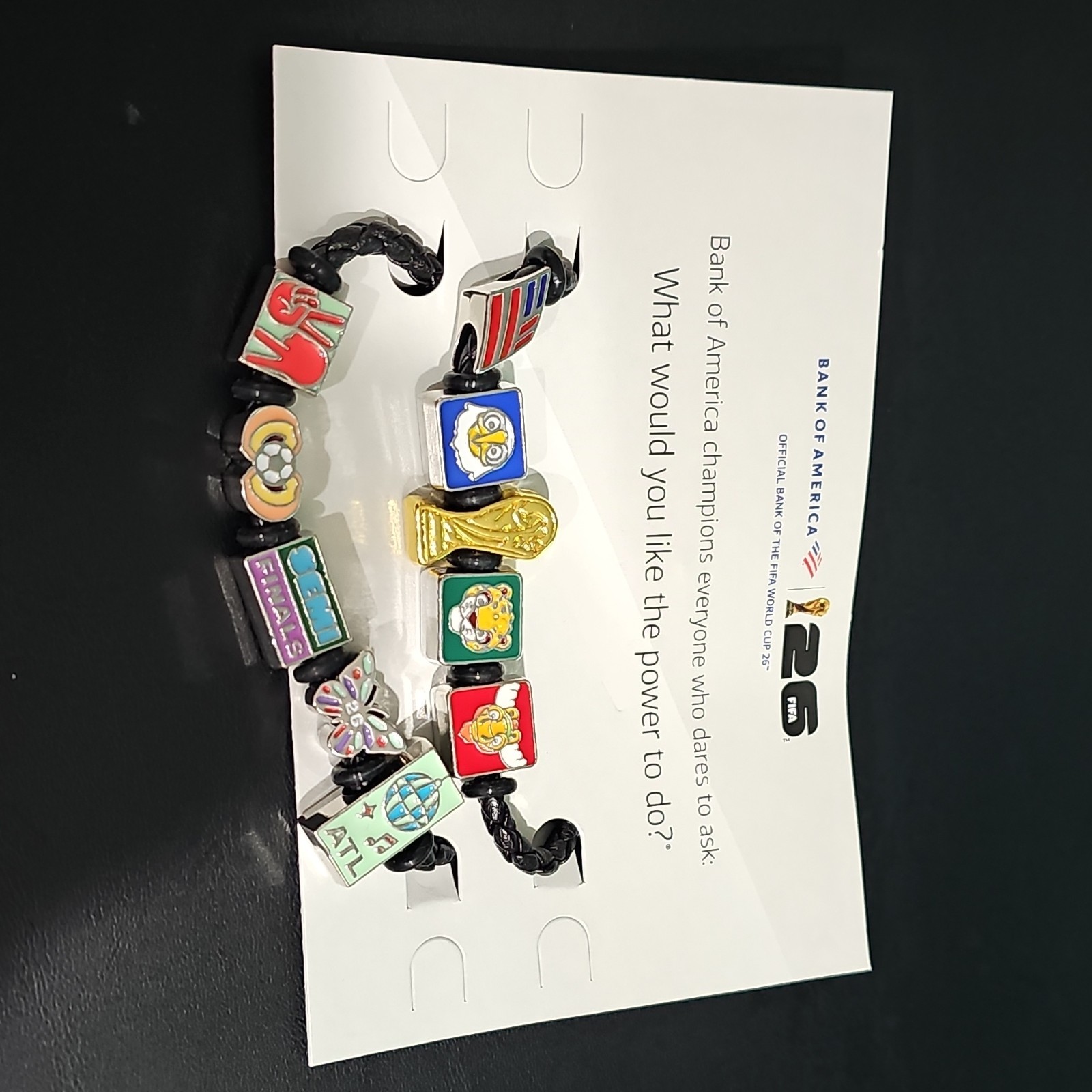 FIFA Bank of America Bracelet + Semi-Finals Bracelet Atlanta ARG vs ENG