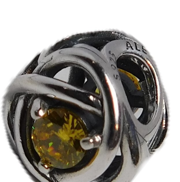Pandora Charm, November Honey Eternity Circle #790065C04