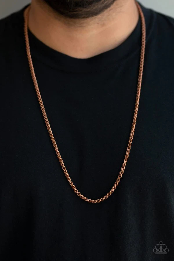 paparazzi copper necklace