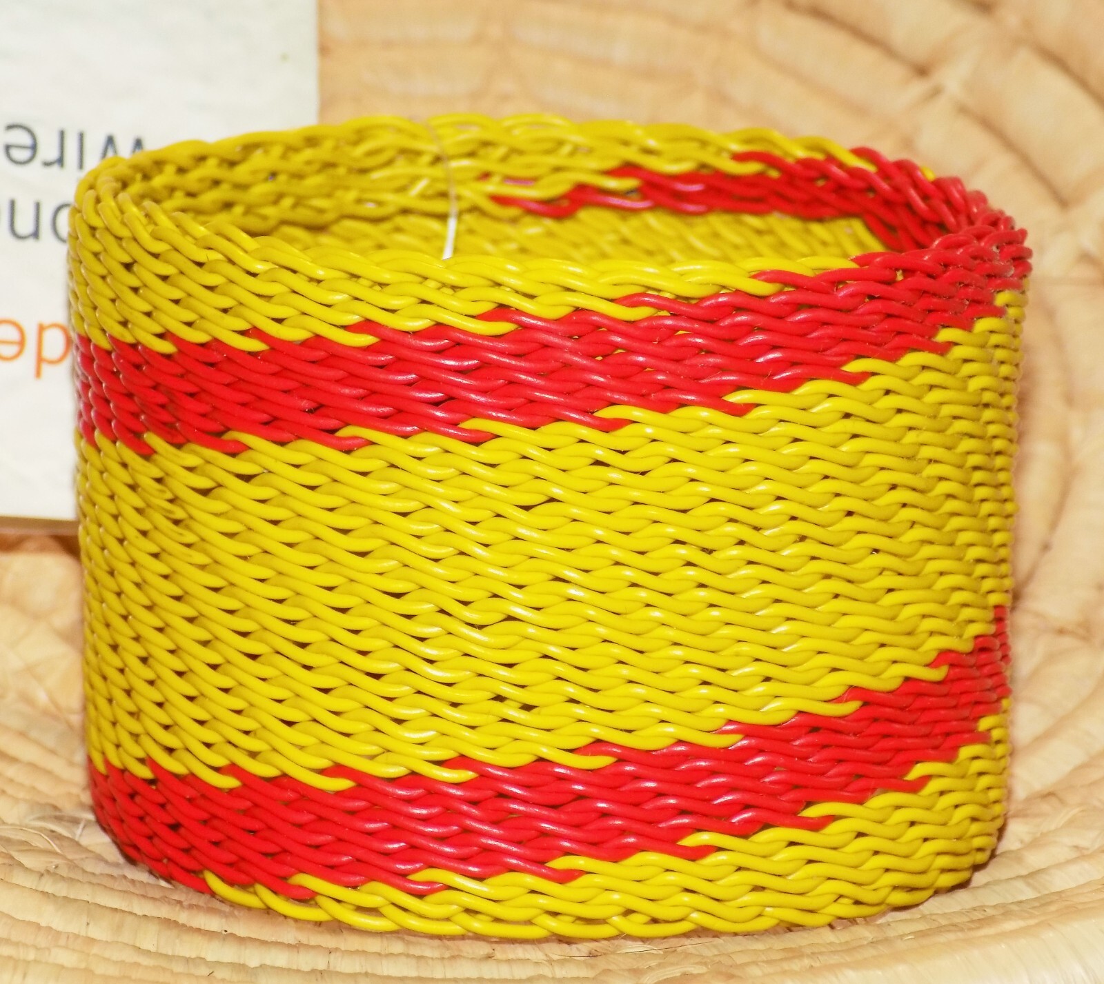 Bangle Fair Trade African Telephone Wire bracelet MEDIUM jbww123