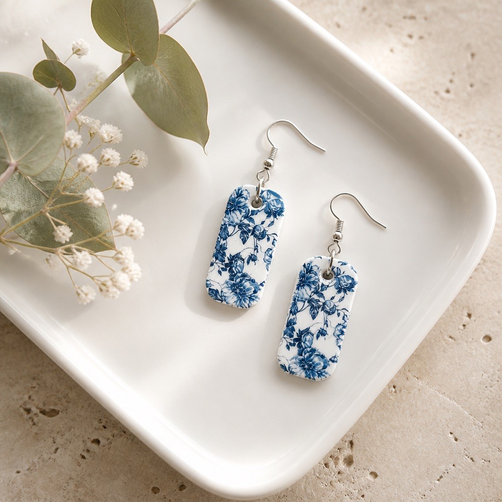 Handmade Polymer Clay Earrings