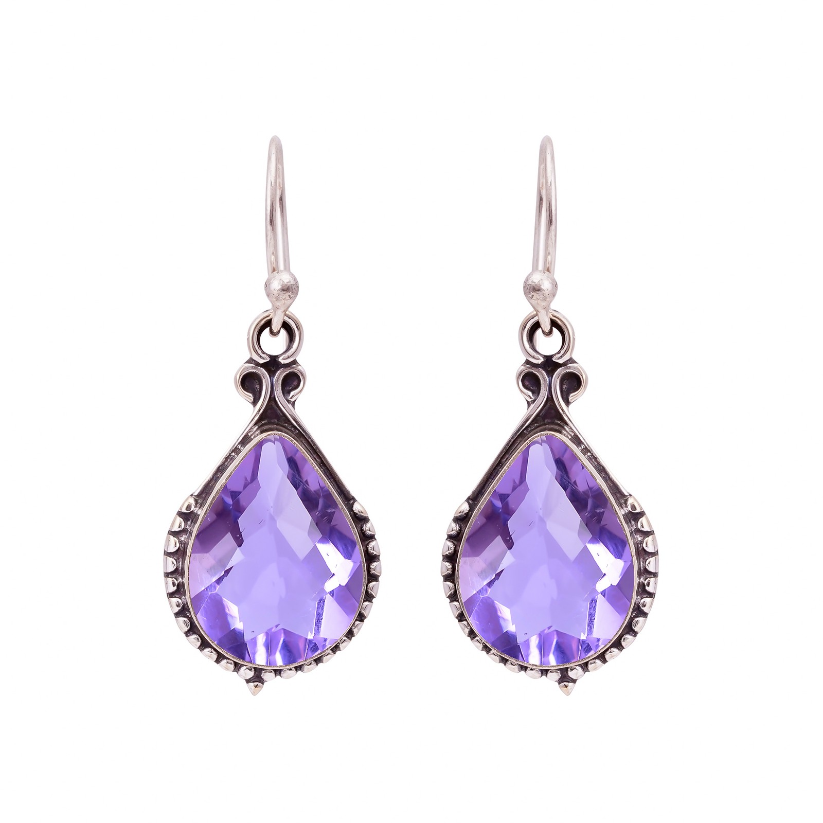 Colour Changing Alexandrite 925 Sterling Silver Earring, Christmas Gift E133513