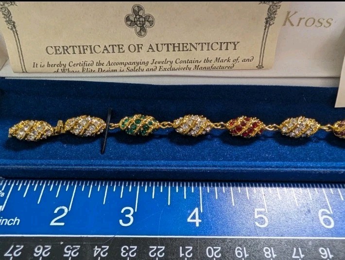 CAMROSE & KROSS JACQUELINE KENNEDY ROYAL EGG BRACELET