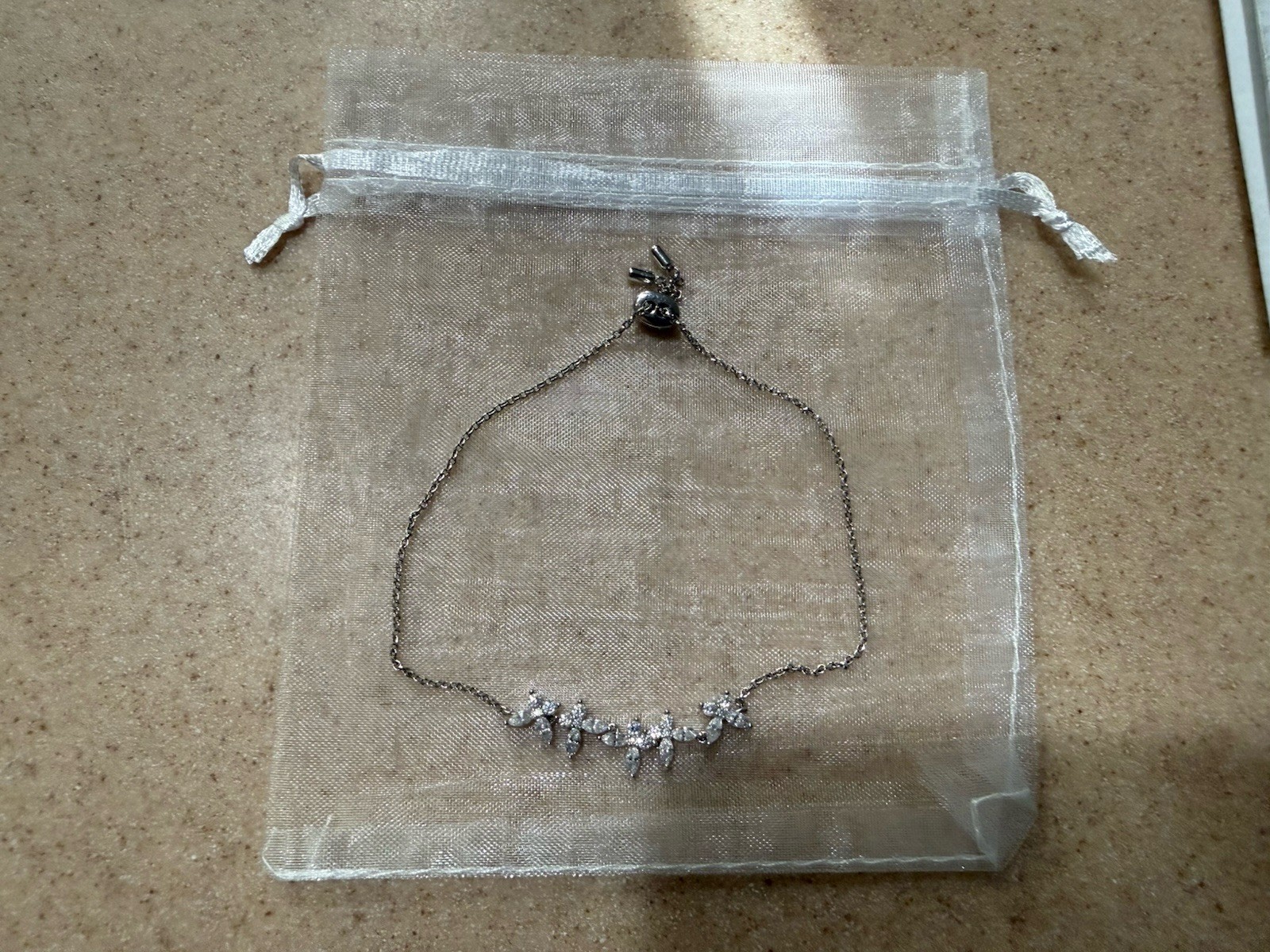 APM Monaco Festival Silver Adjustable Chain Charm Bracelet with Bolo Closure