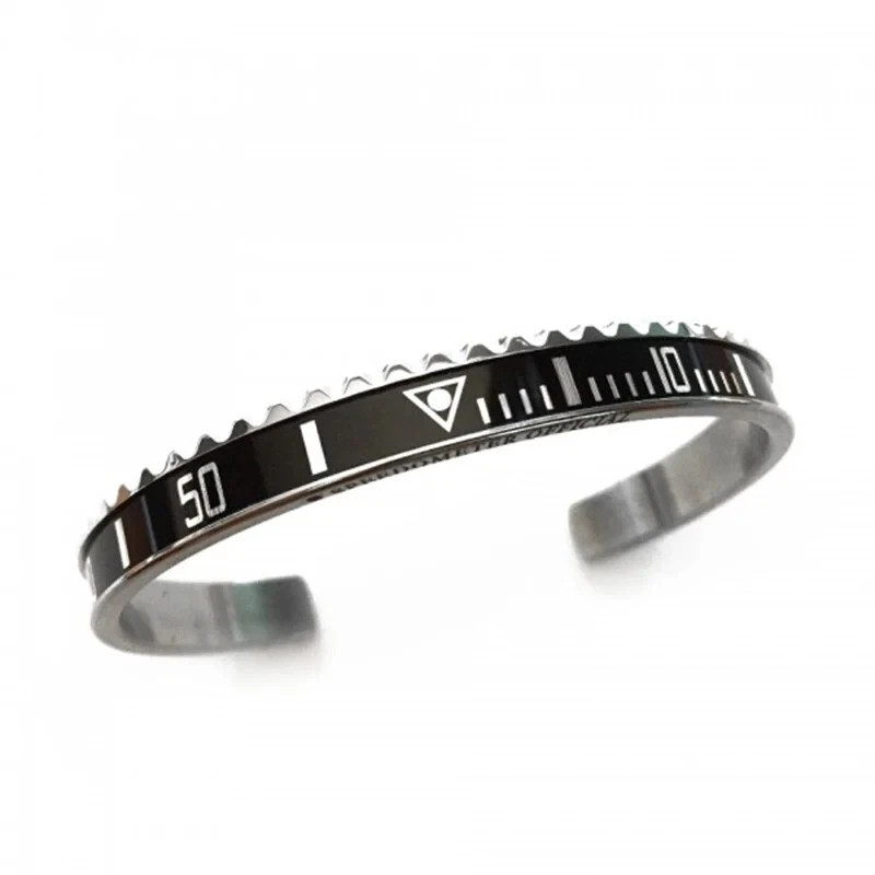 Personality Stainless Steel Men and Women Bracelets Digital Speedometer Bracelet
