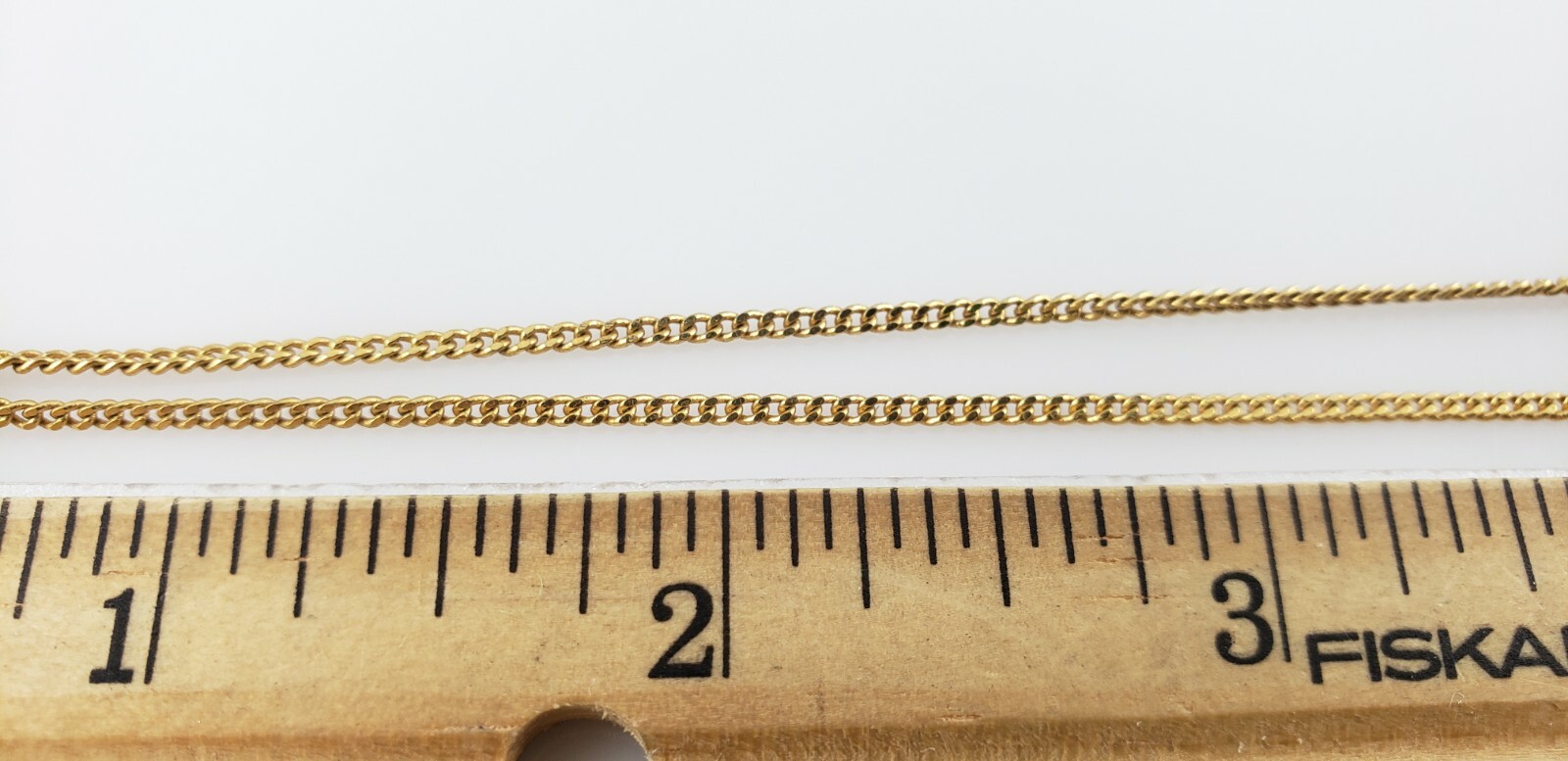 10K GP Gold-Plated Copper 17″ Necklace 4 grams (No markings/tested)