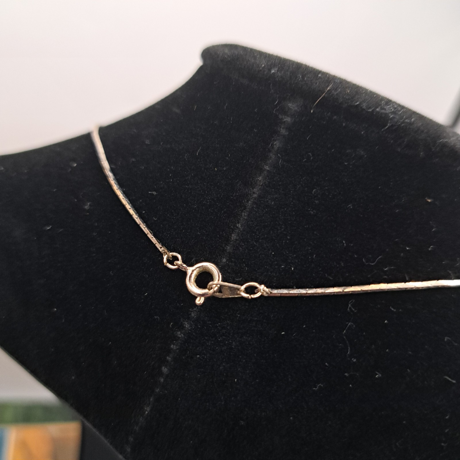 Delicate Vintage Turquoise Long Station Necklace