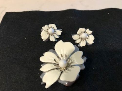 Sarah Coventry Pin and Clip Earring Set – Slightly Used, Low Shipping