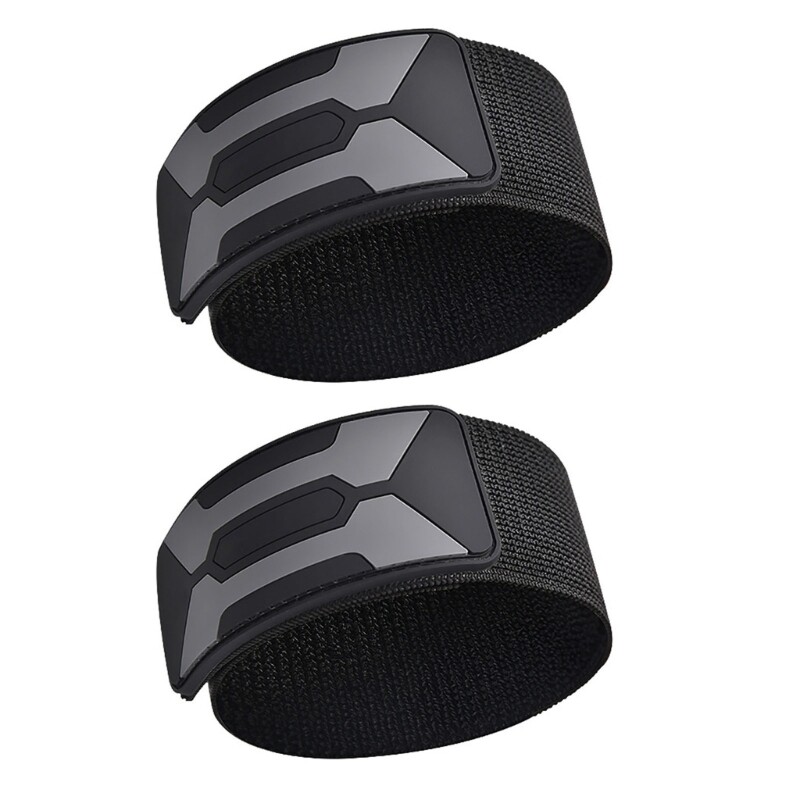 2pcs Pant Band Clip Strap Wrist Ankle Bind Band Clip Strap Cycling Leg Strap