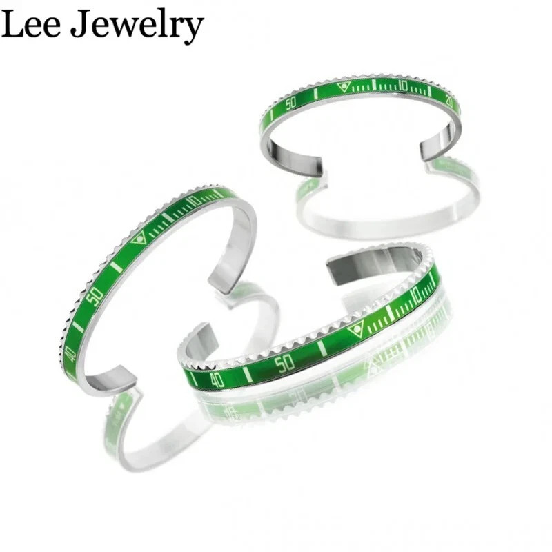Personality Stainless Steel Men and Women Bracelets Digital Speedometer Bracelet