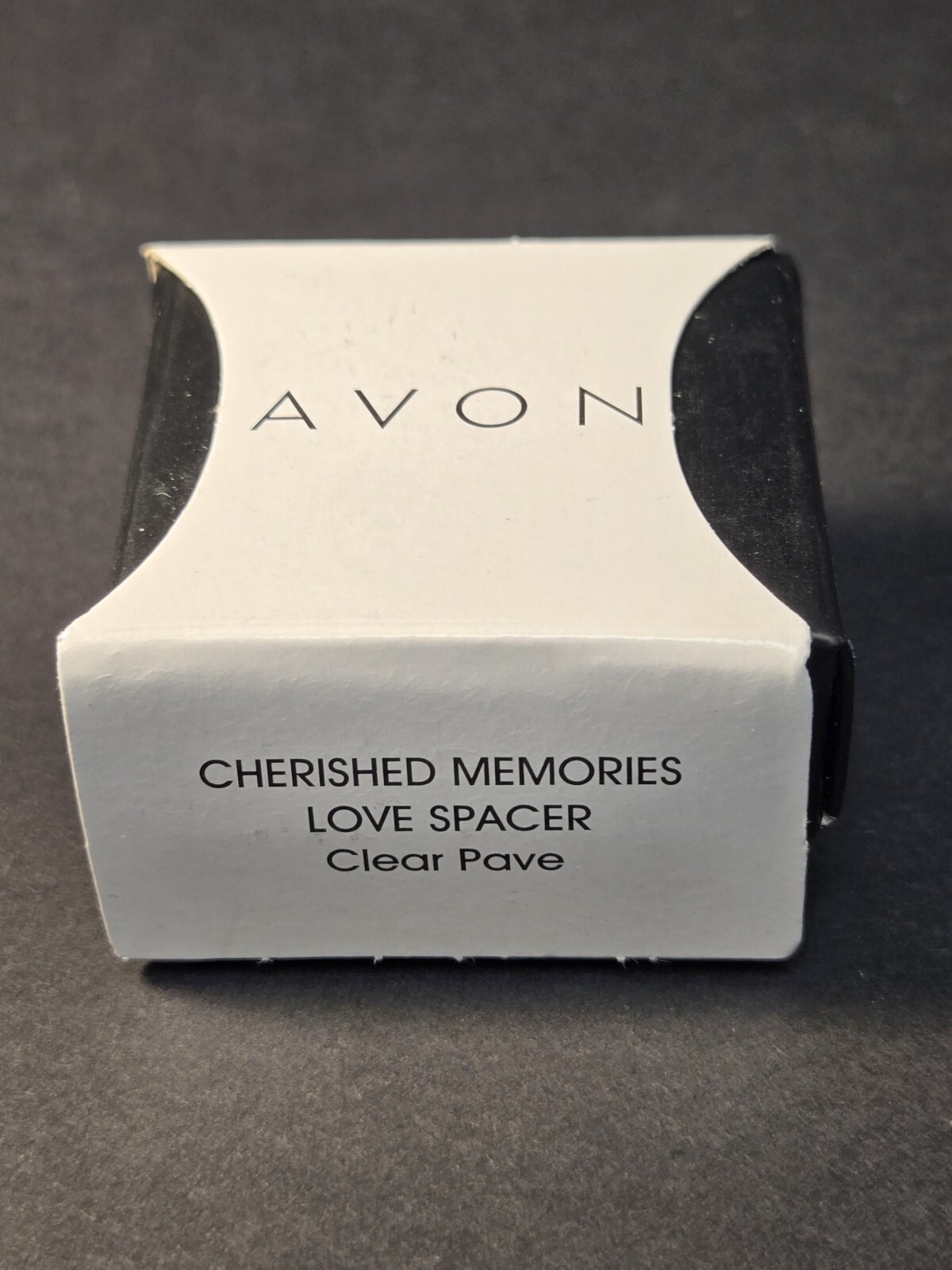 Avon Cherished Memories Love Spacer Clear Pave