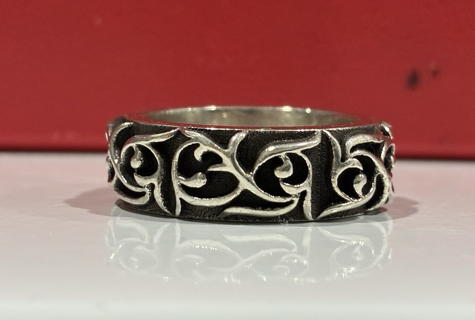 chrome hearts ring size 9 ( 19.2mm)