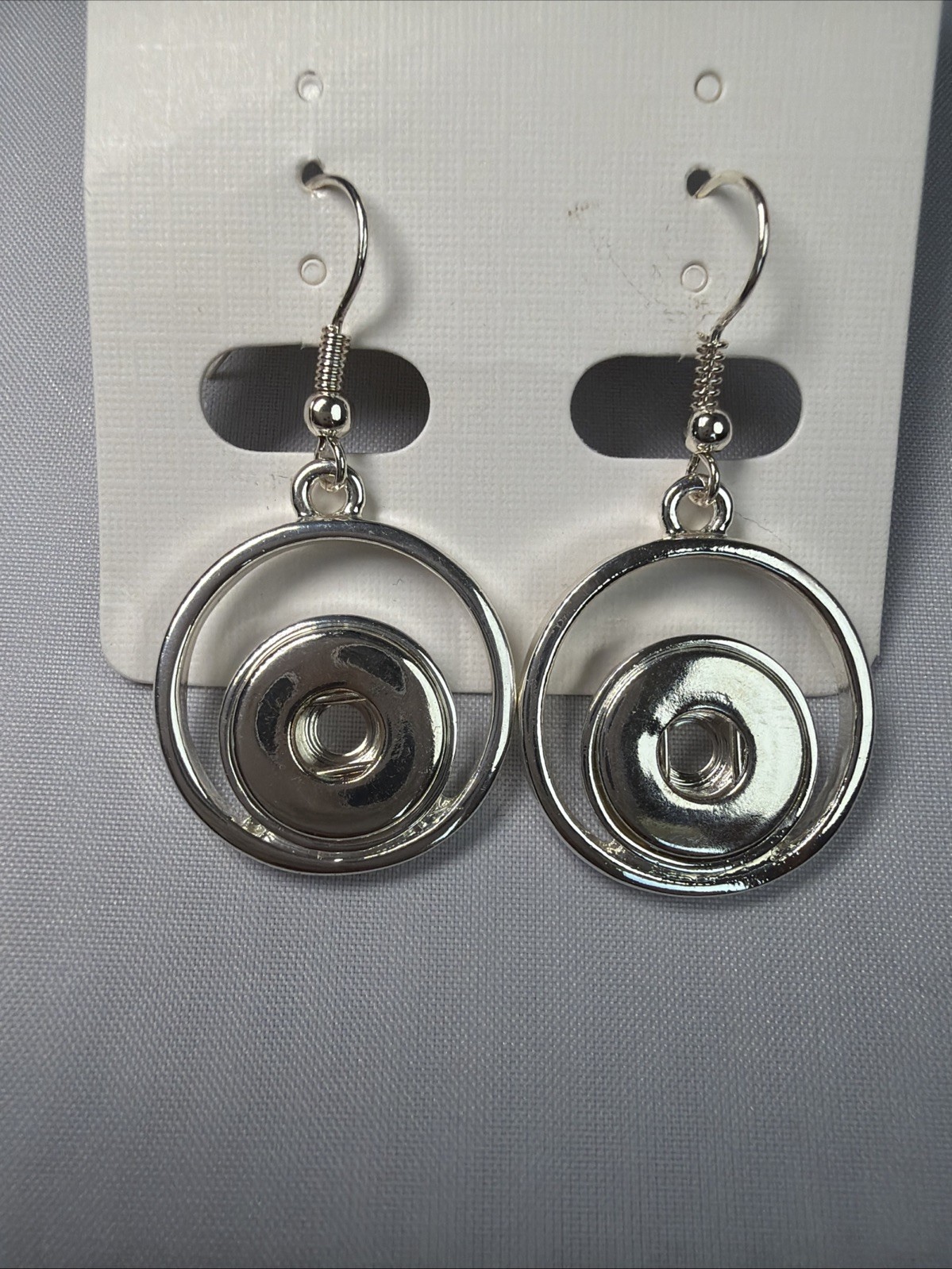 New Gingersnaps 18mm 20mm Earrings Ginger Snap Snaps Charms 1.5” Drop