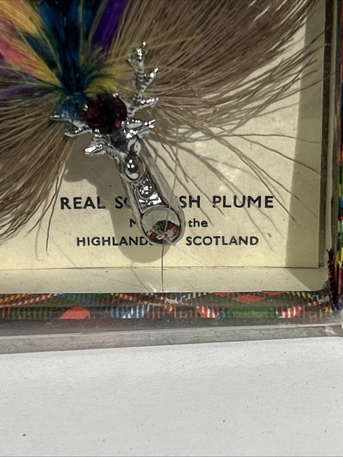 VTG REAL MIZPAH SCOTTISH PLUME Made In The Highland Of Scotland A2