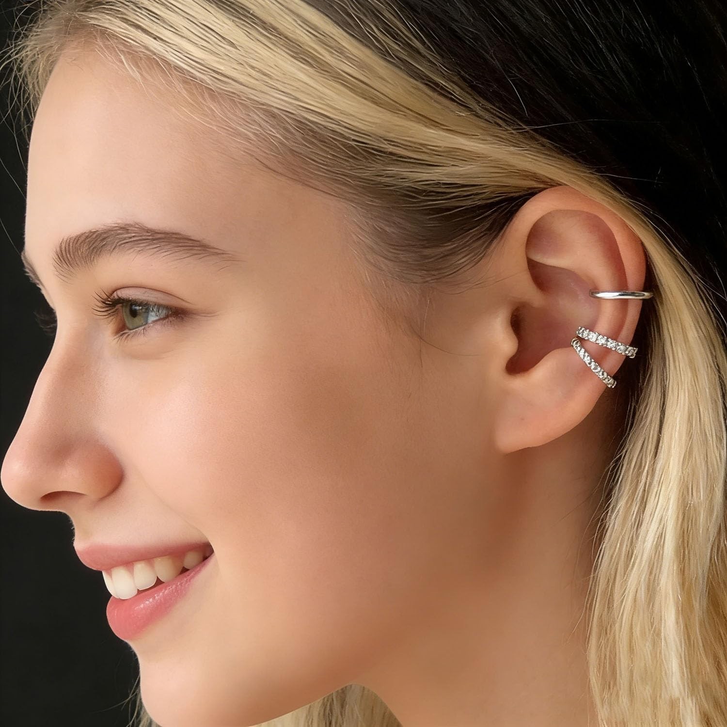 Versatile Non-Piercing Ear Cuffs – Stunning Gold/Silver Cuffs for All Occasions
