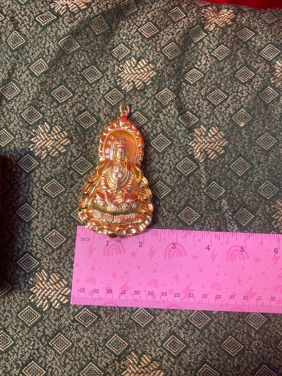24k gold filled pendant