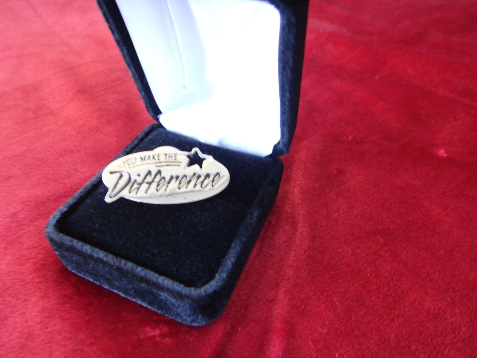 You Make the Difference Star design enamel pin collectable 2001 Memorabilia RARE