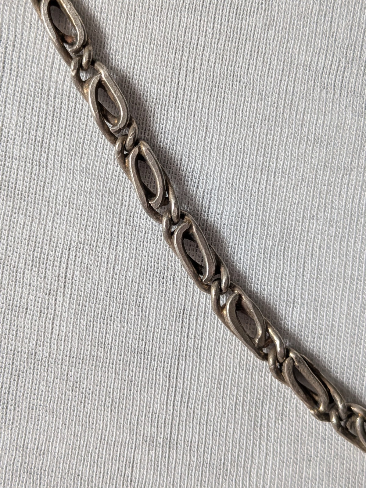 925 Sterling Silver Chain Necklace with Hook Clasp, 23 Inch Made in Turkey
