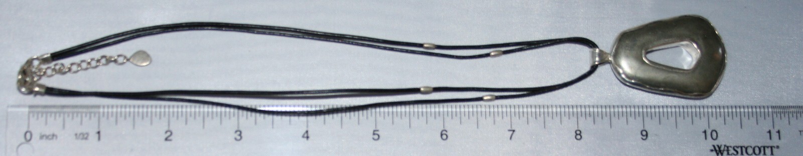 Silpada Sterling Silver Onyx & Pyrite “Double Take” Reversible Necklace N2883